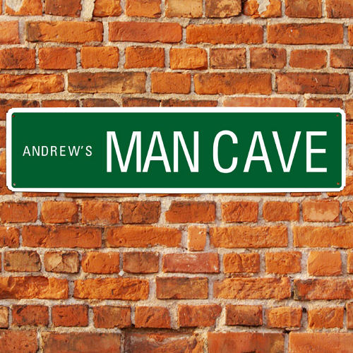 Personalized Man Cave Street Signs
