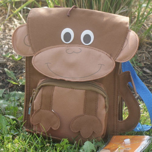 Personalized Monkey Lunch Bag Snack Sacks