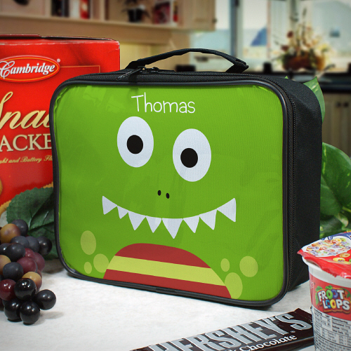Personalized Dinosaur Children's Lunch Totes
