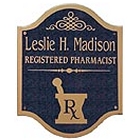 Sandblasted Pharmacist Personalized Wood Sign