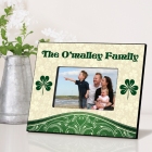 Cream and Clover Personalized Irish Picture Frames
