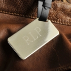 Personalized Silver-Plated V.I.P. Luggage Tags