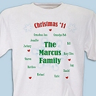 Christmas Family Reunion Personalized T-shirt