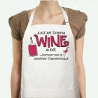 Wines A Bit Personalized Apron
