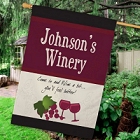 Personalized Winery House Flags