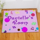 Personalized Girls Room Doormats