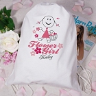 Personalized Flower Girl Sports Bags