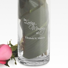 Personalized Garden of Memories Memorial Vase