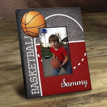 Personalized Basketball Hoops Colorful Picture Frames