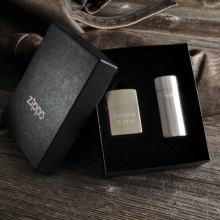 On-the-Go Personalized Zippo Lighter & Portable Ash Trays