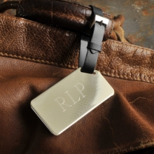 Personalized Silver-Plated V.I.P. Luggage Tags