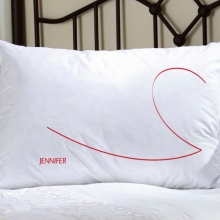 Couples Personalized Heartstrings Romantic Pillow Case Sets