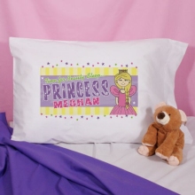 Personalized Princess Girls Pillowcase