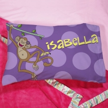 Personalized Monkey Youth Pillow