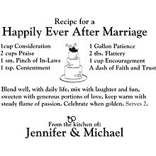 Engraved Happily Ever After Recipe Card Box