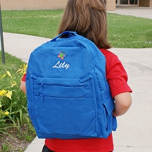 Personalized Embroidered Icon Backpacks