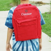 Personalized Embroidered Icon Backpacks