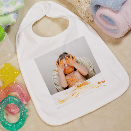 Picture Perfect Photo Baby Bibs