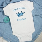 Personalized Little Prince Infant Creeper
