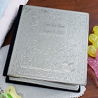 New Baby Bear Engraved Silver Photo Albums