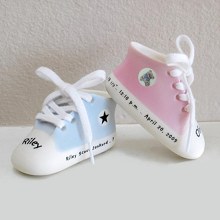 Personalized Porcelain Baby Sneakers