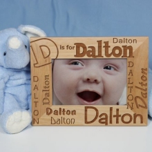 Alphabet Name Personalized Picture Frames