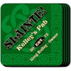 Slainte Green Personalized Irish Coaster Sets