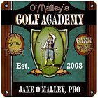 Personalized Golf Academy Coasters Puzzle Sets