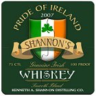 Irish Whiskey Personalized Bar Coasters Puzzle Set
