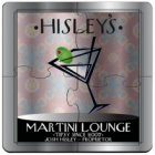 Swank Martini Lounge Personalized Bar Coasters Puzzle Sets