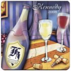 Wine Painting Puzzle Coasters