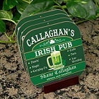 Irish Pub Personalized St Patricks Day Coaster Set