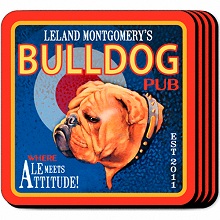 Ale Meets Attitude Personalized Beer Coaster Sets