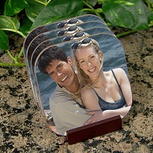 Picture Perfect Personalized Photo Beverage Coaster Sets
