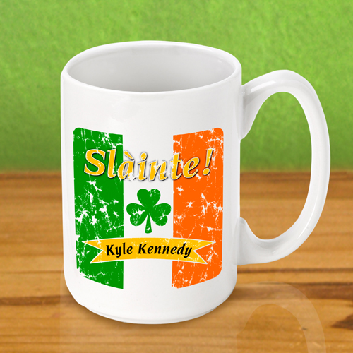 Pride of the Irish Personalized Irish Coffee Mugs