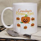 Pumpkin Patch Personalized Halloween Mugs