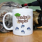 Keepers Personalized Fishing Coffee Mug
