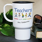 Make Each Child Count Personalized Teacher Travel Mugss
