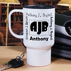 Personalized My Initials Travel Mugs