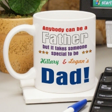 Anybody Can Be... Personalized Dad Coffee Mugs