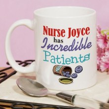 Incredible Patients Personalized Nurse Coffee Mugs