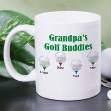 Golf Buddies Personalized Golf Coffee Mugs