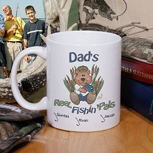 Reel Fishing Pals Personalized Coffee Mugs