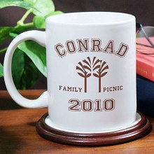 Personalized Family Picnic Family Reunion Coffee Mugs