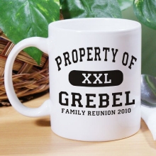 Property Of Personalized Family Reunion Mug