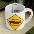 Personalized Fire Truck Stoneware Coffee Mug