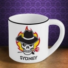 Personalized Toxic Brew Skull Halloween Mugs