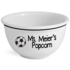Sports Icons Personalized 1 Quart Snack Bowls