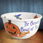 Personalized 2 Quart Halloween Treat Bowls