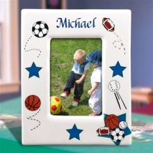 All Star Sports Personalized Ceramic Photo Frames